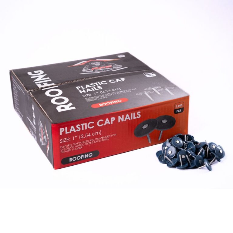 PLASTIC CAP NAILS 1' (2